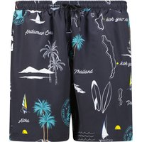 Abraxas Badeshorts mit Allover-Print von Abraxas