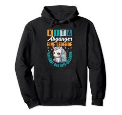 Kinder Kita Abgänger 2024 Schulkind Einschulung Schule Pullover Hoodie von Abschied Kita Kitaabgänger Kindergarten Kiga