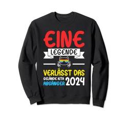 Kinder Kita Abgänger 2024 Schulkind Einschulung Schule Sweatshirt von Abschied Kita Kitaabgänger Kindergarten Kiga