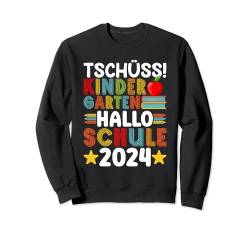 Kinder Kita Abgänger 2024 Schulkind Einschulung Schule Sweatshirt von Abschied Kita Kitaabgänger Kindergarten Kiga