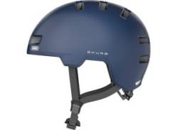 Fahrradhelm ABUS "SKURB" Gr. M, blau (midnight blau), Helme, M Kopfumfang: 55cm - 59cm von Abus