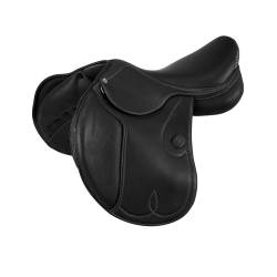 Springsattel BOTTICELLI JUMPING SADDLE WITH FLOCKED PANELS von Acavallo