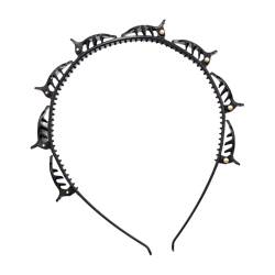 Bangs Hairpin, Doppel-Bangs, Frisur, Haarnadel, geflochtenes Haarband, Haarband, Haarband, Haarnadel, neutrales Haarband, Haarband zum Anstecken, Haarnadeln mit Haarnadeln von Acunny