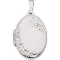 Adelia´s Kettenanhänger 925 Silber Medaillon Anhänger, 925 Sterling Silber Silberschmuck für Damen von Adelia´s