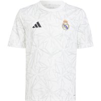 Warm Up Trikot für Kinder Real Madrid 2024/25 von Adidas