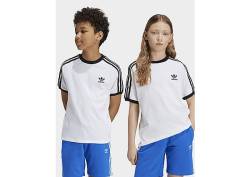 adidas Originals 3-Streifen Kids T-Shirt - Damen, White von adidas Originals