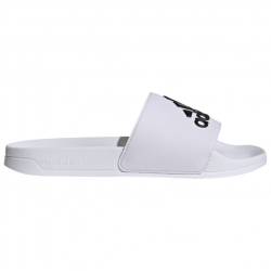 adidas - Adilette Shower Badge of Sport Cloudfoam - Sandalen Gr 18 weiß von Adidas