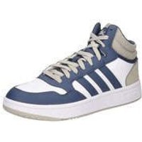 adidas Hoops 3.0 Mid Sneaker Herren weiß von Adidas