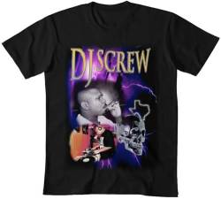 Dj Screw Screwed Up Chopped and Screwed Hip Hop T-Shirt Black Graphic Unisex Tee Shirt L von AdigArqD