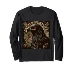 Adler T-Shirt Vikings Runen Wikinger Herren & Damen Kelten Langarmshirt von Adler Shop IBK