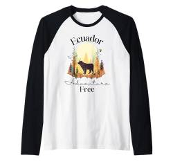 Abenteuer Free Ecuador Urlaub Vintage Ecuador Raglan von Adventure Defined Co