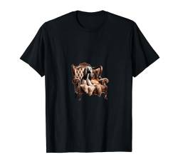 Afghanischer Hound Shirt Hund Mama Papa Balkh Baluchi Tee Doggie Pet T-Shirt von Afgan Hound Gifts and Doggie Shirts