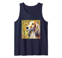 Afghanischer Hound Shirt Hund Mama Papa Balkh Baluchi Tee Doggie Pet Tank Top von Afgan Hound Gifts and Doggie Shirts