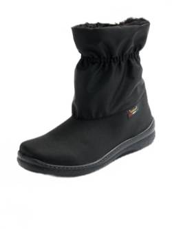 Afibel Wasserdichte Stiefel, große Breite, Schwarz , 37 EU Large von Afibel