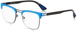 AirDP Style Men's Zeus Sunglasses, C3 Soft Touch Blue, 51 von AirDP Style