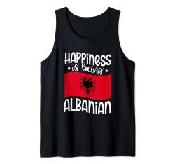 Albanien-Flagge Tank Top von Albanian Gifts for Men Women