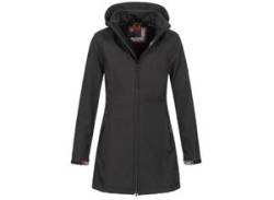 Alessandro Salvarini Softshelljacke Damen Baumwolle, schwarz von Alessandro Salvarini