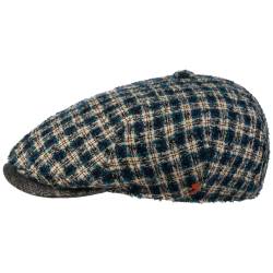 Landio Bouclé Check Flatcap by Alfonso DEste von Alfonso DEste