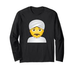 Mann trägt Turban Langarmshirt von All Kinds Of Faces