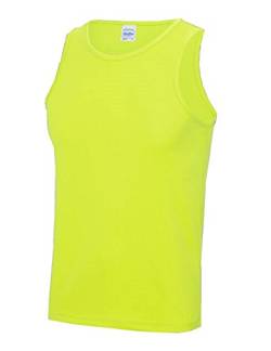 Cool Tank Top - Farbe: Electric Yellow - Größe: XXL von All We Do Is