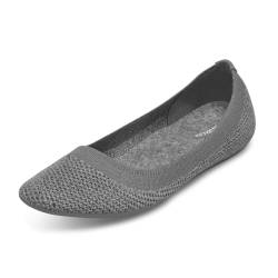 Allbirds Damen Tree Breezer, nachhaltige Ballerinas, Grau, EU 39 von Allbirds