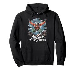 Allgäu Allgäuerin Allgäuer Paragliding Allgäu What Else Pullover Hoodie von Allgäu Alpen Vintage Kuh Bayern Fun Motive