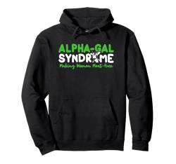 Alpha-Gal-Syndrom Pullover Hoodie von Alpha-Gal Syndrome Awareness