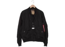 Alpha industries Herren Jacke, schwarz, Gr. 54 von Alpha Industries