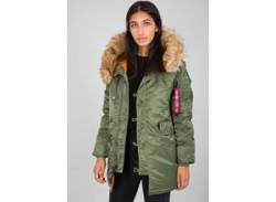 Winterjacke ALPHA INDUSTRIES "Alpha Industries Women - Cold Weather Jackets N-3B VF 59 Wmn" Gr. L, grün (sage, green) Damen Jacken Winterjacken von Alpha Industries