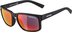 Alpina Kosmic Sonnenbrille (335 black matt, Ceramic, Scheibe: red mirror (S3)) von Alpina