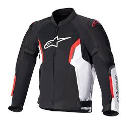 Alpinestars Unisex 3306121-1304-M Jacket, Schwarz/Weiß/Rot, M von Alpinestars