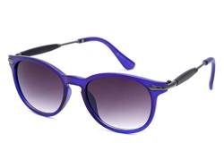 Alsino Sonnenbrille Pilotenbrille Nerd verspiegelt Herren Damen Nerdbrille Nerdlook Retro Look V-1402 (lila) von Alsino