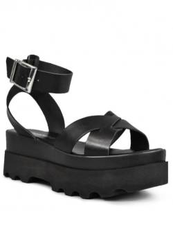 Altercore - Zoe Black - Girl Sandalen - Schwarz - EU 41 - Synthetic/Synthetic/Gummi,Kunstleder von Altercore