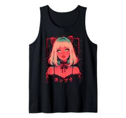 Weihnachtsbaum Pastell Anime Girl Waifu Sweet Holiday Kawaii Tank Top von Alternative Christmas Manga Japan Anime Woman co.