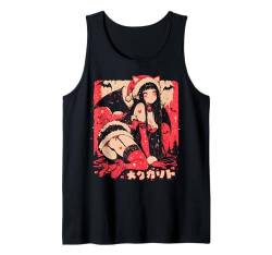 Weihnachtsbaum Pastell Anime Girl Waifu Sweet Holiday Kawaii Tank Top von Alternative Christmas Manga Japan Anime Woman co.