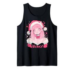 Weihnachtsbaum Pastell Anime Girl Waifu Sweet Holiday Kawaii Tank Top von Alternative Christmas Manga Japan Anime Woman co.