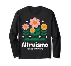 Altruismo Altruismo House Of Givers Langarmshirt von Altruismo Selfelss Giving Givers School Spirit