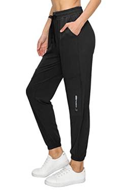 ALWAYS Damen Jogger mit Taschen – weiche Voll- und Capri-Sweathose, Jog8171fas / schwarz, 3X-Groß von Always