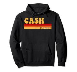 CASH Name Personalisierte Idee Herren Retro Vintage CASH Pullover Hoodie von AmaStyle Co.