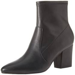 Amazon Essentials Damen Anliegender Stiefel mit elastischer Ferse, Schwarz Glänzend, 37.5 EU Weit von Amazon Essentials