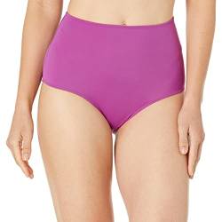 Amazon Essentials Damen Badehose mit hoher Taille (erhältlich in Übergröße), Violett, 4XL Große Größen von Amazon Essentials