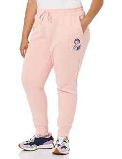 Amazon Essentials Disney | Marvel | Star Wars Damen Jogginghose aus French-Terry-Fleece, Schneeweiß, L von Amazon Essentials