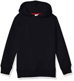 Amazon Essentials Jungen Fleecepullover, Kapuzenpullover und Sweatshirts, Schwarz, 11-12 Jahre von Amazon Essentials