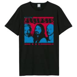 Amplified Unisex Erwachsene Ellipsis Biffy Clyro T-Shirt, Schwarz, XL von Amplified