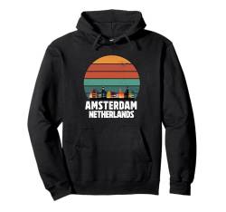 Amsterdam Souvenir Niederlande Skyline Holland Pullover Hoodie von Amsterdam Netherlands Souvenir Clothing Apparel