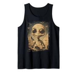 Alien Kopf Ancient Daumen Hoch Pyramide Sci-Fi Ägypten Tank Top von Ancient Antike Aliens Geschenk