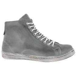 Andrea Conti Damen Schnürer Sneaker, Grau, 36 EU von Andrea Conti