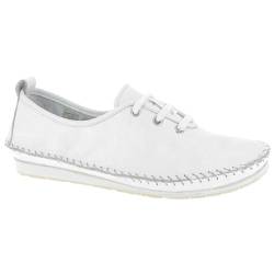 Andrea Conti Damen Schnürer Sneaker, weiß, 41 EU von Andrea Conti