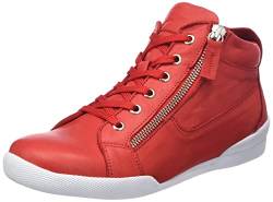 Andrea Conti Damen Sneaker, rot, 37 EU von Andrea Conti