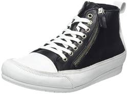 Andrea Conti Damen High Top Sneaker, schwarz/weiß, 41 EU von Andrea Conti